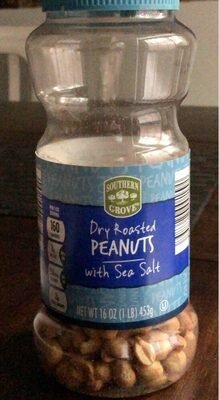 southern grove dry roasted peanuts with sea salt