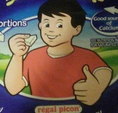 pasteurized cheese snack