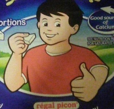 pasteurized cheese snack