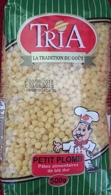 tria petit plomb pâtes alimentaires de blé dur
