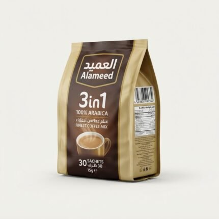 alameed coffee 3in1 100% arabica 30 bags